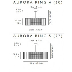 PAKABINAMAS LED ŠVIESTUVAS AURORA 2 TIER XXL 264W atsiliepimai