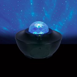 STALINIS LED ŠVIESTUVAS STAR PROJECTOR 61136 8W JUODAS kaina