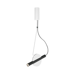 PAKABINAMAS LED šviestuvas ENIGMA 5W JUODAS | BALTAS internetu