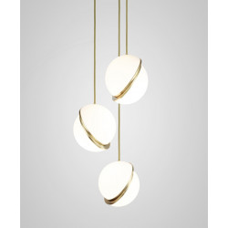 PAKABINAMAS ŠVIESTUVAS MINI CRESCENT CHANDELIER 3