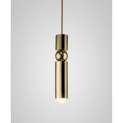 PAKABINAMAS ŠVIESTUVAS FULCRUM 1 POLISHED AUKSO SPALVOS