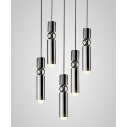 PAKABINAMAS ŠVIESTUVAS FULCRUM 5 POLISHED CHROMO SPALVOS
