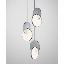 PAKABINAMAS LED ŠVIESTUVAS ECLIPSE 3 10,5W POLISHED CHROMO SPALVOS