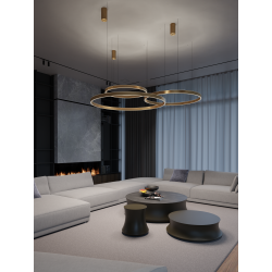 Pakabinamas LED šviestuvas SUPERNOVA 60W D60 dimeriuojamas | AUKSO SPALVOS atsiliepimai