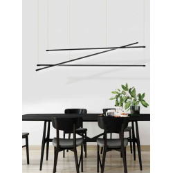PAKABINAMAS LED ŠVIESTUVAS 22237 64W JUODAS pigiau