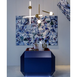 PAKABINAMAS LED ŠVIESTUVAS ORION GLOBE 7,6W POLISHED GUNMETAL skubiai