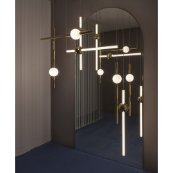 PAKABINAMAS LED ŠVIESTUVAS ORION TUBE 13,9W POLISHED GUNMETAL atsiliepimai