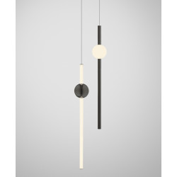 PAKABINAMAS LED ŠVIESTUVAS ORION TUBE 13,9W POLISHED GUNMETAL internetu