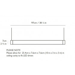 PAKABINAMAS LED ŠVIESTUVAS TUBE 13,9W CRYSTAL | CHROMO SPALVOS internetu