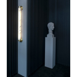 SIENINIS LED ŠVIESTUVAS TUBE 13,9W MARBLE | ŽALVARIO SPALVOS pigiau