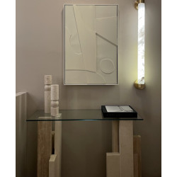 SIENINIS LED ŠVIESTUVAS TUBE 13,9W MARBLE | ŽALVARIO SPALVOS skubiai