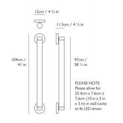 SIENINIS LED ŠVIESTUVAS TUBE 13,9W MARBLE | ŽALVARIO SPALVOS atsiliepimai