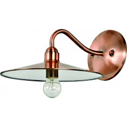 Sieninis šviestuvas CANTINA AP1 COPPER kaina