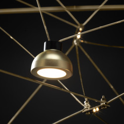 PAKABINAMAS LED ŠVIESTUVAS COSMOS GLOBE D60 16,2W ŽALVARIO SPALVOS (ĮVAIRIOS SPALVOS) pigiau