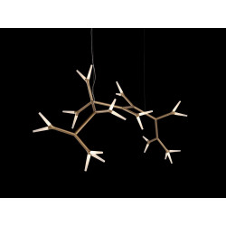 PAKABINAMAS LED ŠVIESTUVAS SPARKS P05 46W ALIUMINIO SPALVOS (ĮVAIRIOS SPALVOS) pigiau