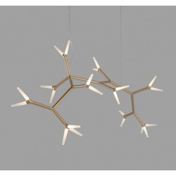 PAKABINAMAS LED ŠVIESTUVAS SPARKS P04 27,6W ŽALVARIO SPALVOS (ĮVAIRIOS SPALVOS)