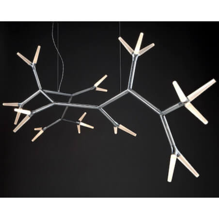 PAKABINAMAS LED ŠVIESTUVAS QUASAR SPARKS P05 46W ALUMINIUM 14-15200-1