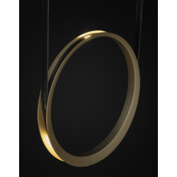PAKABINAMAS LED ŠVIESTUVAS MOONLIGHT DOUBLE 50 | 40 12W ALIUMINIO SPALVOS (ĮVAIRIOS SPALVOS) kaina