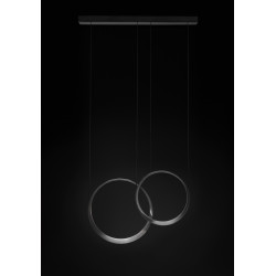 PAKABINAMAS LED ŠVIESTUVAS MOONLIGHT SINGLE D40 5,3W ALIUMINIO SPALVOS (ĮVAIRIOS SPALVOS) kaina