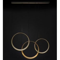 PAKABINAMAS LED ŠVIESTUVAS MOONLIGHT TRIPLE 50 | 50 | 40 18,7W ŽALVARIO SPALVOS (ĮVAIRIOS SPALVOS)