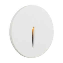 Sieninis LED šviestuvas LOCK 3W BALTAS kaina