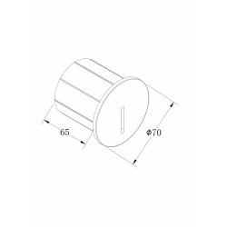 Sieninis LED šviestuvas LOCK 3W BALTAS atsiliepimai