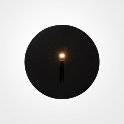 Sieninis LED šviestuvas LOCK 3W JUODAS pristatymas