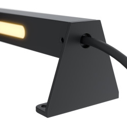 Sieninis LED kraipomas šviestuvas EDGE 15W JUODAS pristatymas
