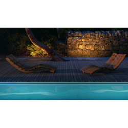 Sieninis LED kraipomas šviestuvas EDGE 15W ANTRACITAS