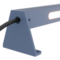 Sieninis LED kraipomas šviestuvas EDGE 15W ANTRACITAS skubiai