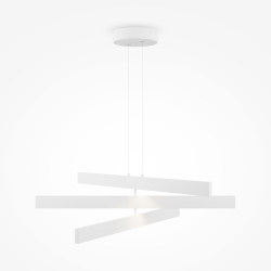 Pakabinamas LED šviestuvas ORIGAMI 46W baltas pigiau