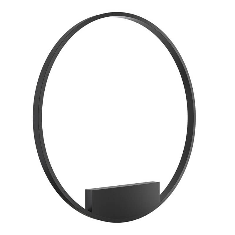 LUBINIS | SIENINIS LED ŠVIESTUVAS MAYTONI RIM 51W D80 3000K JUODAS MOD058WL-L50B3K