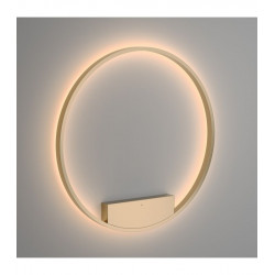 LUBINIS | SIENINIS LED ŠVIESTUVAS RIM 51W D80 3000K ŽALVARIO SPALVOS kaina