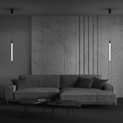 PAKABINAMAS LED ŠVIESTUVAS RAY 20W H95,9 JUODAS pigiau