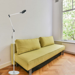 PASTATOMAS LED ŠVIESTUVAS 12,5W ALIUMINIO SPALVOS kaina