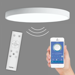 Lubinis LED šviestuvas BOLTON 120W D80 JUODAS