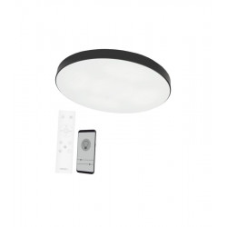 Lubinis LED šviestuvas BOLTON 120W D80 JUODAS internetu