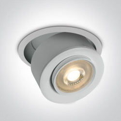 ĮLEIDŽIAMAS KRAIPOMAS LED ŠVIESTUVAS 11128G/W/W 28W BALTAS kaina