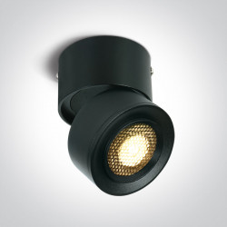 LUBINIS KRAIPOMAS LED ŠVIESTUVAS 12115G/B/W 15W JUODAS