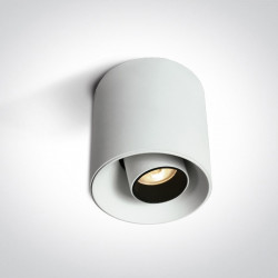LUBINIS LED ŠVIESTUVAS 12108T/W/W 8W BALTAS