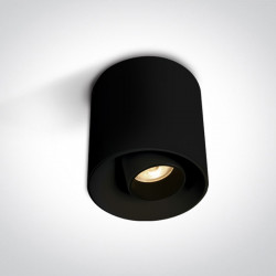 LUBINIS LED ŠVIESTUVAS 12108T/B/W 8W JUODAS