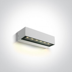 SIENINIS LED ŠVIESTUVAS 67526A1/W/W 1 8W BALTAS