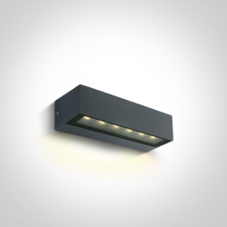 SIENINIS LED ŠVIESTUVAS 67526A1/AN/W 1 8W ANTRACITAS