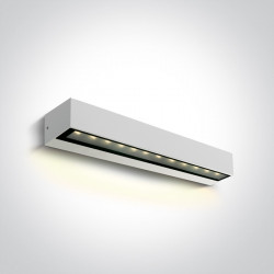 SIENINIS LED ŠVIESTUVAS 67526A2/W/W 1 9W BALTAS