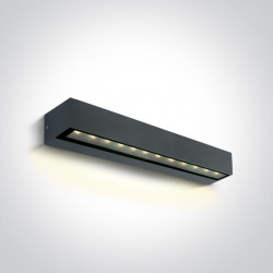SIENINIS LED ŠVIESTUVAS 67526A2/AN/W 1 9W ANTRACITAS