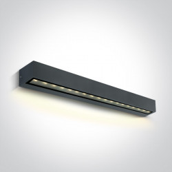 SIENINIS LED ŠVIESTUVAS 67526A3/AN/W 1 13W ANTRACITAS