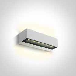 SIENINIS LED ŠVIESTUVAS 67526B1/W/W 2 12W BALTAS
