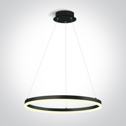 PAKABINAMAS LED ŠVIESTUVAS 63144A/B/W 40W D60 JUODAS
