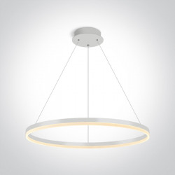 PAKABINAMAS LED ŠVIESTUVAS 63144B/W/W 60W D80 BALTAS