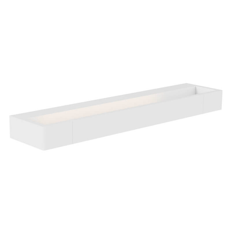 SIENINIS LED ŠVIESTUVAS MAX LIGHT FLINK 12W BALTAS W0306